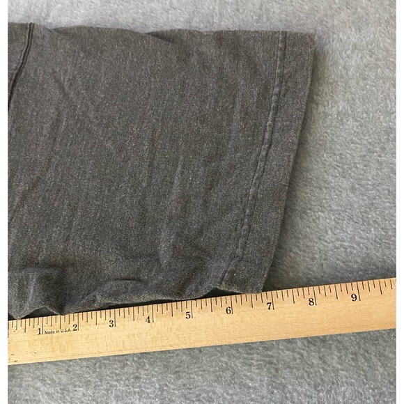 Vintage 90s New York City Shirt Men Medium Manhattan Skyline Art USA Twin Towers - Picture 12 of 13